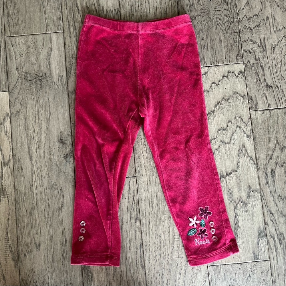 Roots 73 embroidered pants size 3t